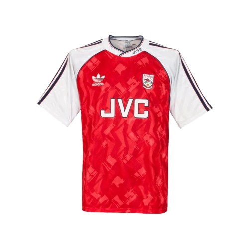 Camiseta retro de local del Arsenal 1990/92