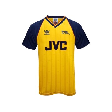 Camiseta retro visitante del Arsenal 1988/90