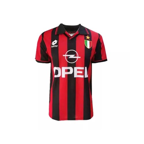 Camiseta retro de local del AC Milan 1996/97