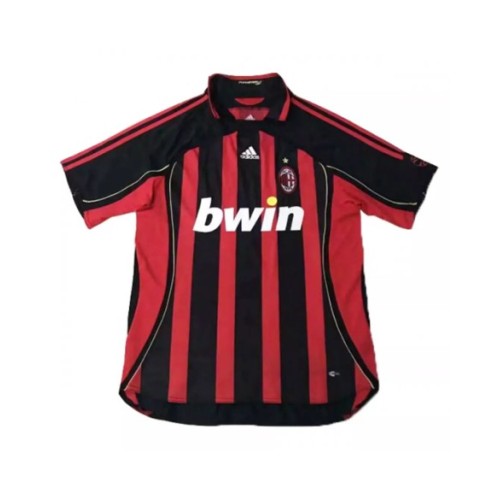 Camiseta retro de local del AC Milan 2006/07