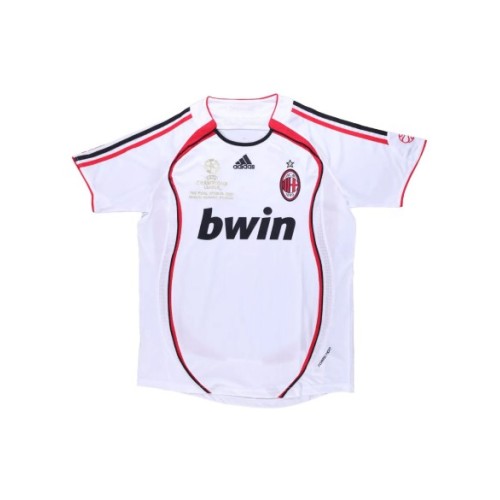 Camiseta retro visitante del AC Milan 2006/07