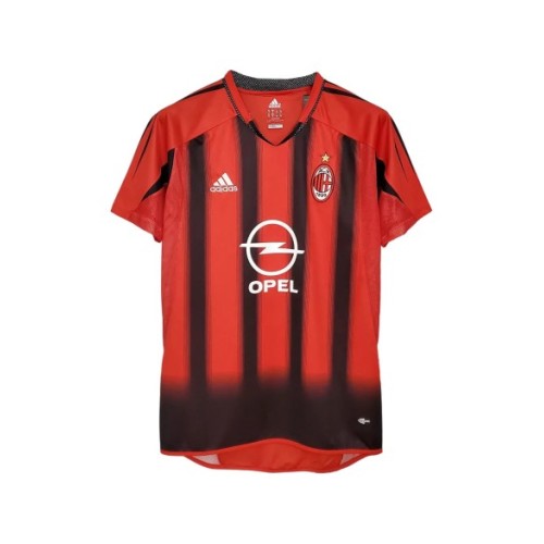 Camiseta retro de local del AC Milan 2004/05