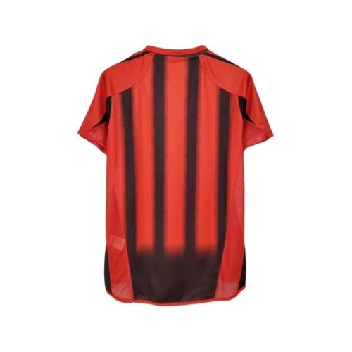 Camiseta retro de local del AC Milan 2004/05