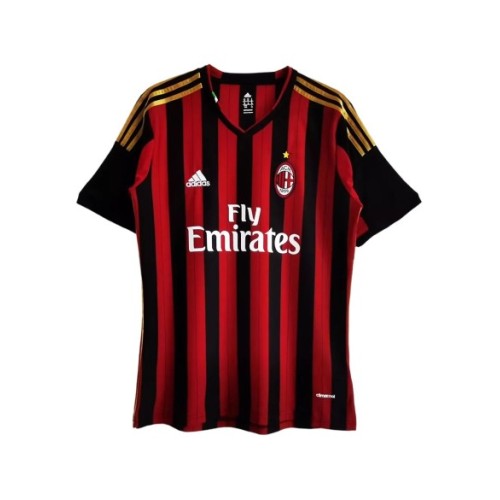 Camiseta retro de local del AC Milan 2013/14