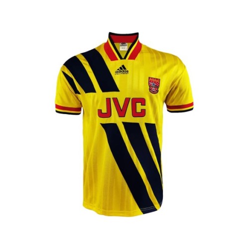 Camiseta retro visitante del Arsenal 1993/94