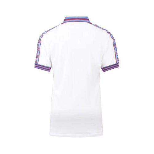 Camiseta de visitante retro del Aston Villa 1980