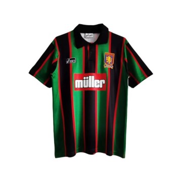 Camiseta retro de visitante del Aston Villa 1993/95