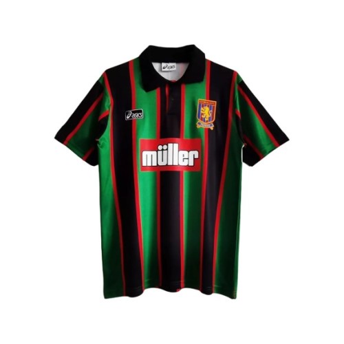 Camiseta retro de visitante del Aston Villa 1993/95