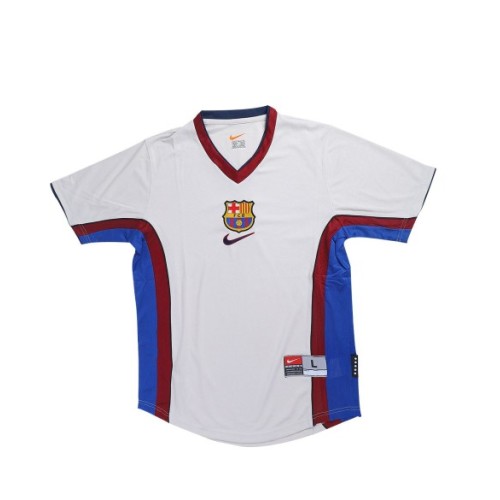 Camiseta de visitante del Barcelona Retro 1998/99 por