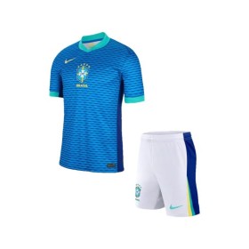 Kit de camiseta visitante de Brasil para la Copa América 2024 (camiseta + pantalón corto)