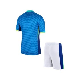 Kit de camiseta visitante de Brasil para la Copa América 2024 (camiseta + pantalón corto)