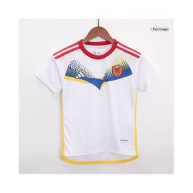 Kit de camiseta visitante de Venezuela para la Copa América 2024 para niños (camiseta + pantalón corto)