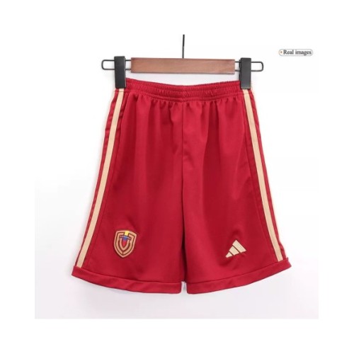 Kit de camiseta local de Venezuela para la Copa América 2024 para niños (camiseta + pantalón corto)