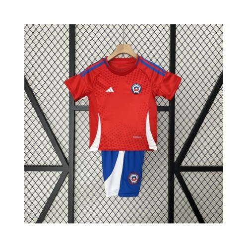 2024 Chile local Niños (Camiseta + Pantalones cortos)