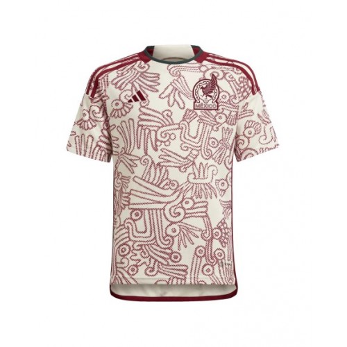 Camiseta de visitante de México para la Copa Mundial 2022