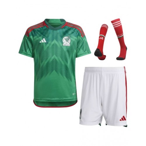 Camiseta México Equipo Completo 2022 Local