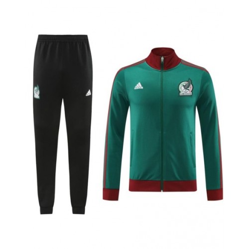 Kit de entrenamiento de atletismo de México (chaqueta y pantalón) verde 2024/25