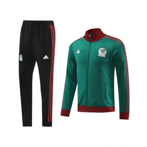 Kit de entrenamiento de atletismo de México (chaqueta y pantalón) verde 2024/25