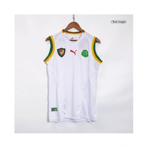 Camiseta retro de visitante de Camerún 2002