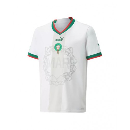 Camiseta visitante de Marruecos para el Mundial 2022