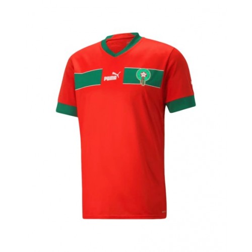 Camiseta de Marruecos de local para el Mundial 2022