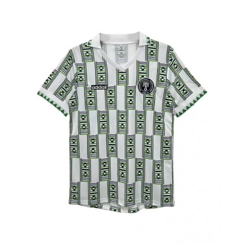 Camiseta retro de visitante de Nigeria 1994