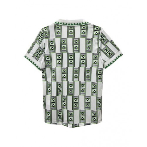 Camiseta retro de visitante de Nigeria 1994