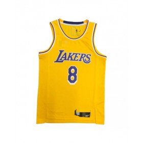 Camiseta de Kobe Bryant #8 Gold 2021 Diamond Swingman de Los Angeles Lakers para hombre - Edición Icon