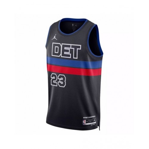 Camiseta de hombre Jordan Brand Swingman 2022/23 de los Detroit Pistons Jaden Ivey #23 - Edición Statement