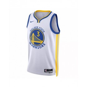 Camiseta de hombre Golden State Warriors Jordan Poole #3 Swingman blanco 2022/23 - Edición de la asociación