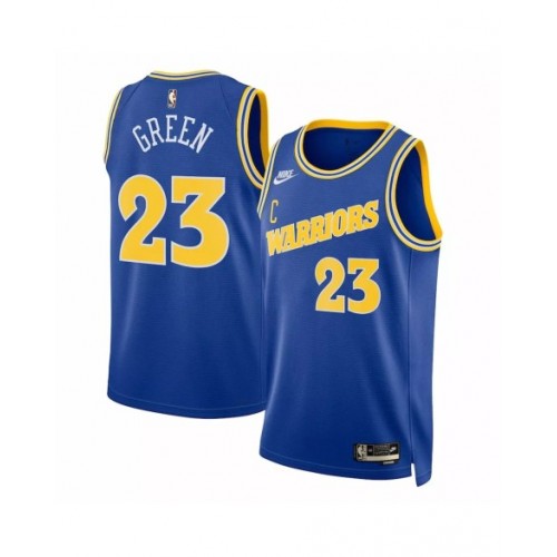 Camiseta de jugador Golden State Warriors Draymond Green #23 Royal 2022/23 Swingman para hombre - Edición clásica