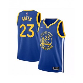 Camiseta Nike Royal 2022/23 Swingman Draymond Green #23 de los Golden State Warriors para hombre - Edición Icon