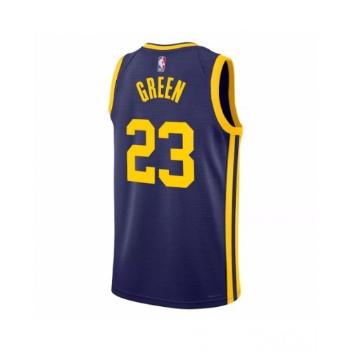 Camiseta de hombre Golden State Warriors Draymond Green #23 Jordan Brand Navy 22/23 Swingman - Edición Statement