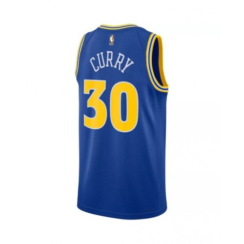 Camiseta de jugador de la NBA de los Golden State Warriors Stephen Curry #30 Royal 2022/23 Swingman - Edición clásica