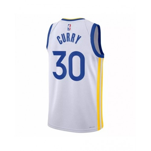 Camiseta de hombre Golden State Warriors Stephen Curry #30 Swingman blanco 2022/23 - Edición de la asociación