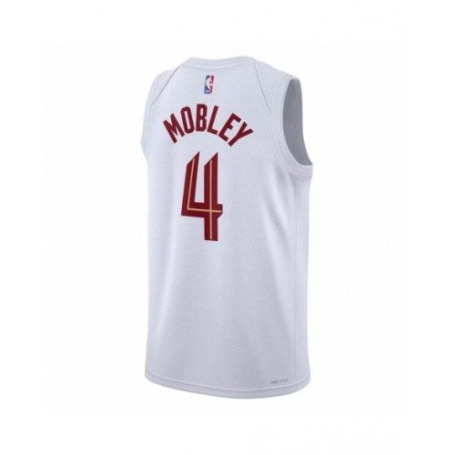 Camiseta Nike de Evan Mobley #4 de los Cleveland Cavaliers para hombre, color blanco, 2022/23, edición de la asociación