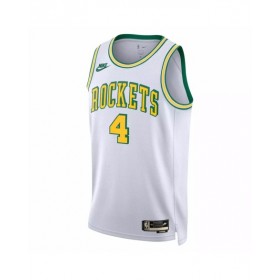 Camiseta Nike Swingman Jalen Green #4 de los Houston Rockets para hombre, edición clásica, color blanco 2022/23