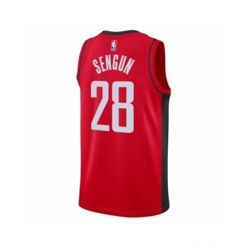 Camiseta Nike roja Swingman 2022/23 de Alperen Sengun #28 de los Houston Rockets para hombre - Edición Icon