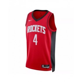 Camiseta Nike roja Swingman 2022/23 de los Houston Rockets Jalen Green #4 para hombre - Edición Icon