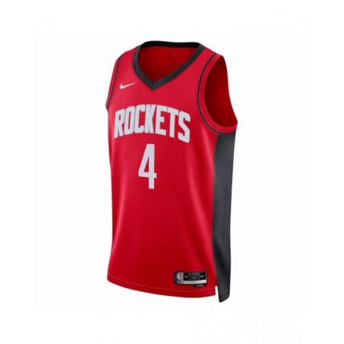 Camiseta Nike roja Swingman 2022/23 de los Houston Rockets Jalen Green #4 para hombre - Edición Icon