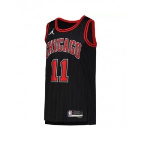 Camiseta de hombre Chicago Bulls DeMar DeRozan #11 Jordan Brand Swingman negra 2022/23 - Edición Statement