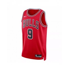 Camiseta Nike Swingman n.º 9 de Nikola Vucevic de los Chicago Bulls para hombre, edición Icon, color rojo 22/23