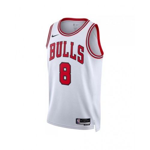 Camiseta Nike Swingman 22/23 de los Chicago Bulls de Zach LaVine #8 para hombre, edición de la asociación