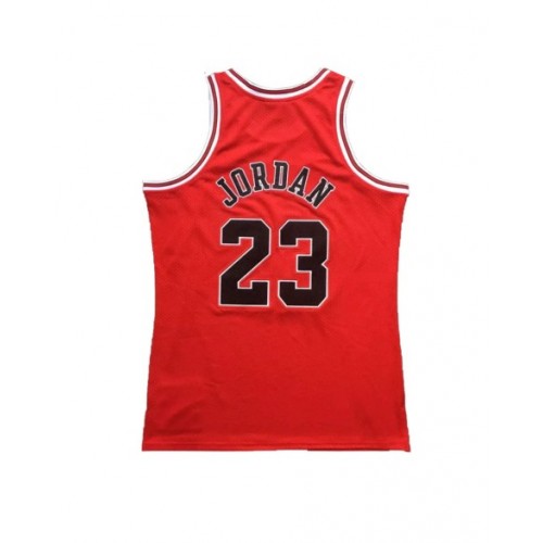 Camiseta de la NBA para hombre Jordan #23 de los Chicago Bulls de Mitchell & Ness, color rojo, 1996/97, Swingman