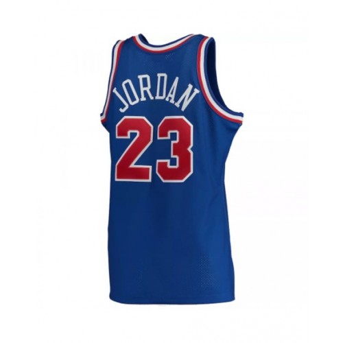 Camiseta azul Michael Jordan #23 Mitchell & Ness del Juego de las Estrellas de la NBA de 1993 Hardwood Classics para hombre