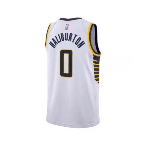 Camiseta Nike Swingman Tyrese Haliburton #0 de los Indiana Pacers para hombre 2022/23 (edición de la asociación)