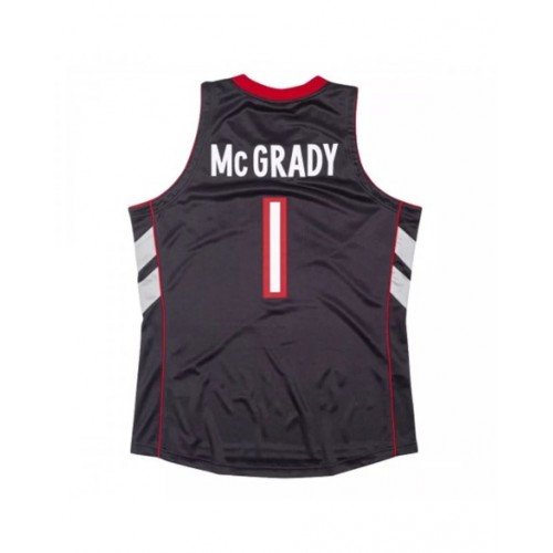 Camiseta de hombre Tracy McGrady #1 de los Toronto Raptors de Mitchell & Ness, color morado, 99-00, Hardwood Classics