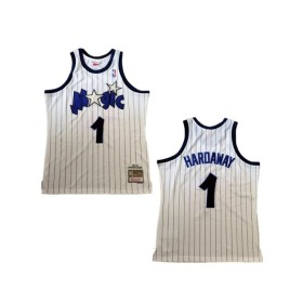 Camiseta de la NBA para hombre Mitchell & Ness Hardaway #1 de Orlando Magic, color blanco, 1993/94, Swingman