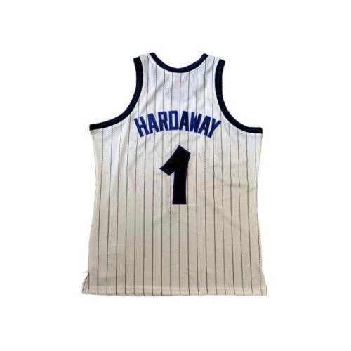 Camiseta de la NBA para hombre Mitchell & Ness Hardaway #1 de Orlando Magic, color blanco, 1993/94, Swingman