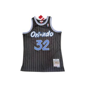 Camiseta de la NBA para hombre de Mitchell & Ness Shaquille O'Neal #32 de Orlando Magic, color negro, 1994/95, Swingman